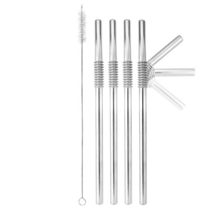 Turtleneck Stainless Steel Bendable Straw