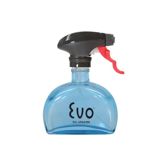 Evo Glass Oil Sprayer Bottle, Blue, 6oz
