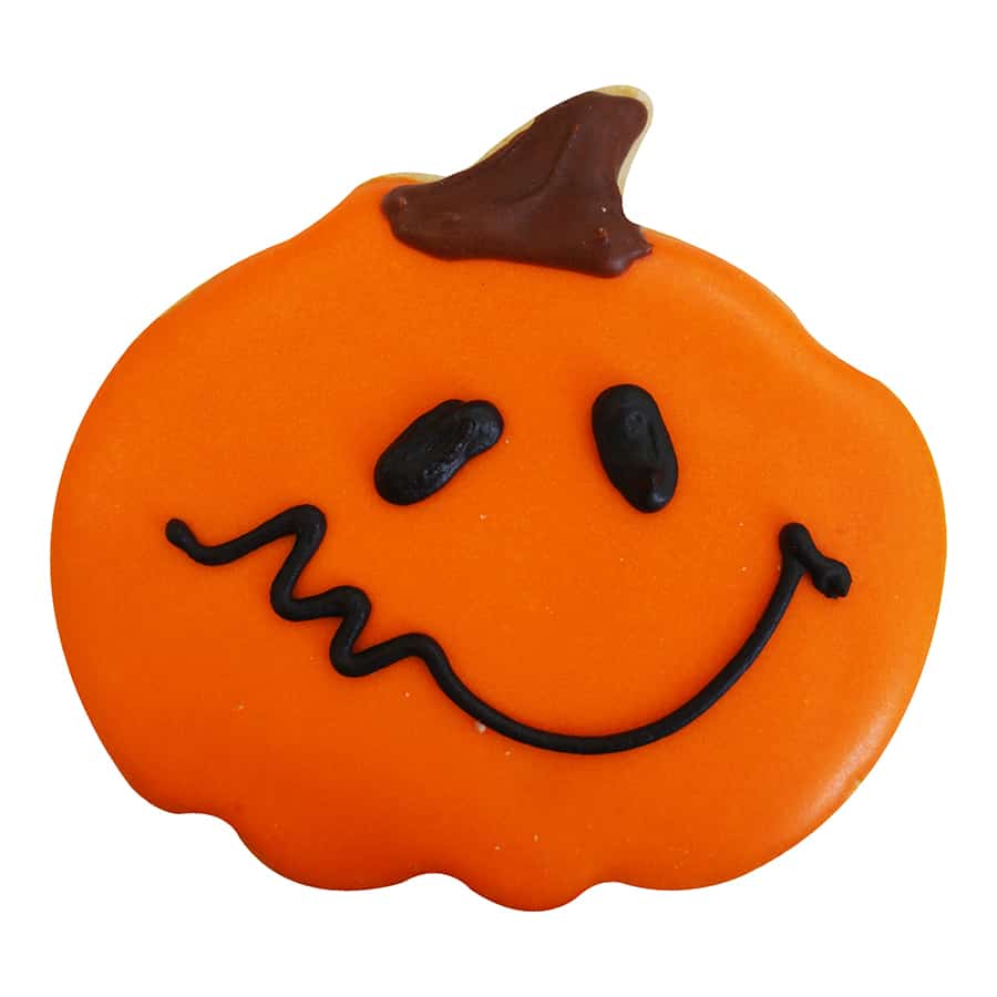 Pumpkin Cookie Cutter (Orange, 3")