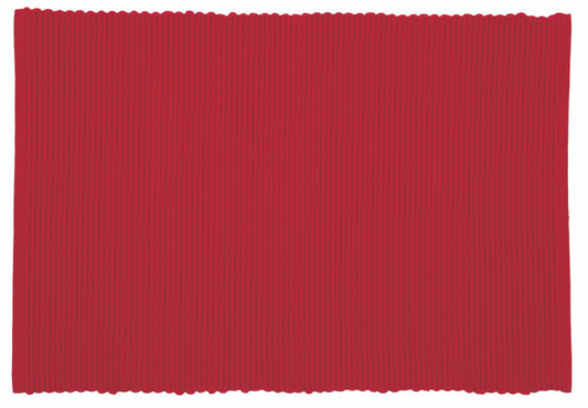 Spectrum Cotton Placemat Chili Red