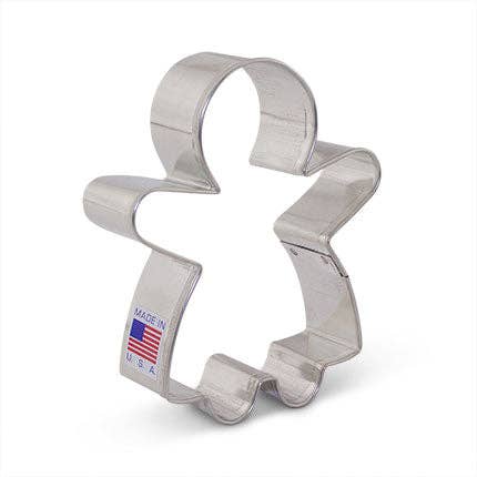 Gingerbread Girl Cookie Cutter, 3 3/4".