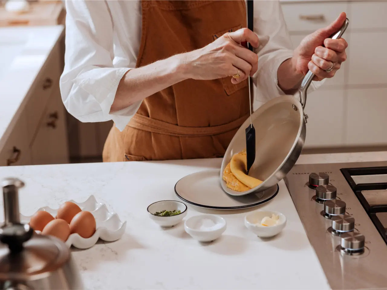 Made In CeramiClad™ Non Stick Frying Pan- Sand