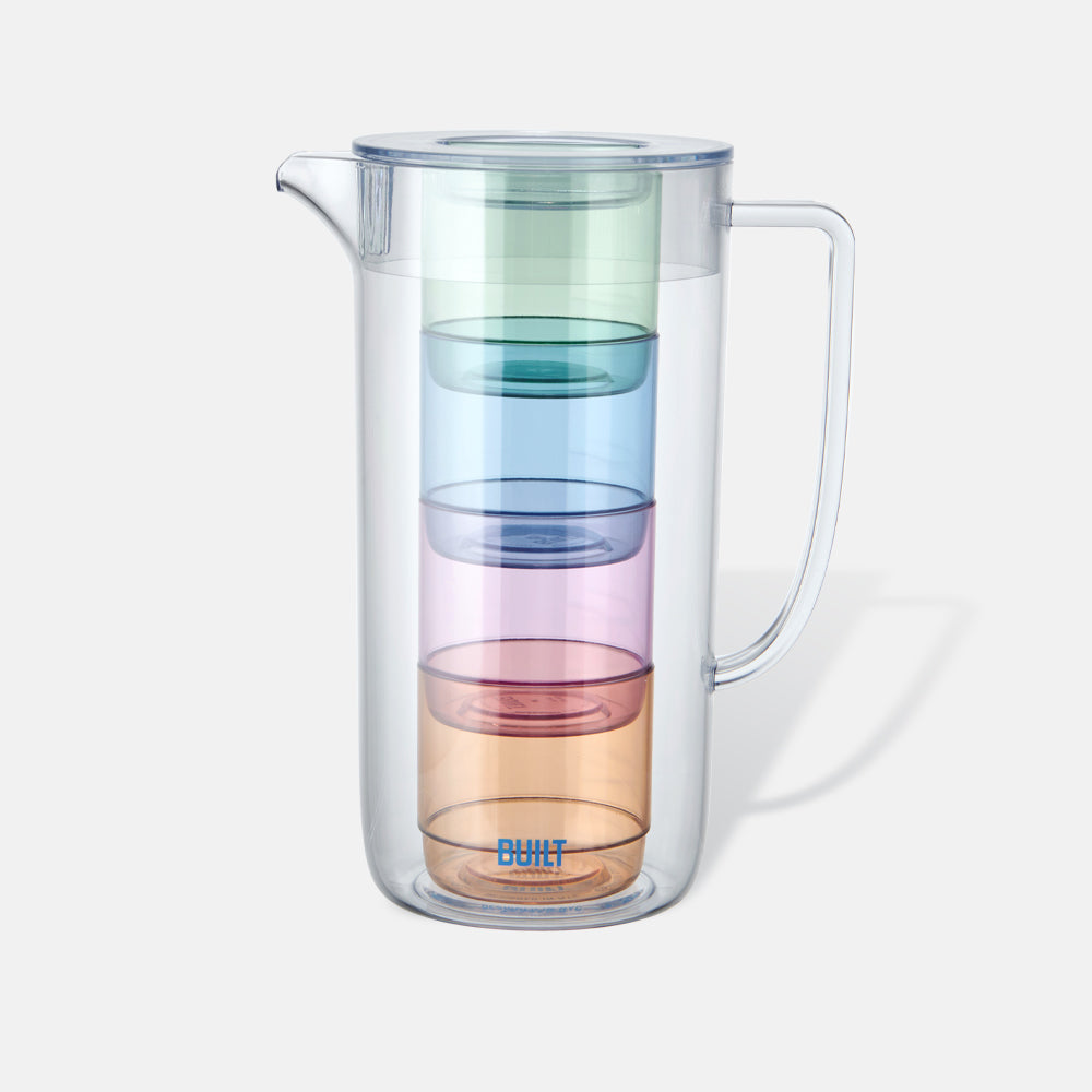 Lagoon Pitcher W/Stackable Tumbler