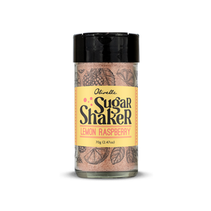 Lemon Raspberry Sugar Shaker