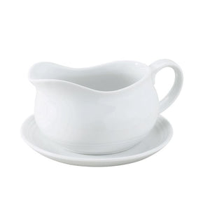 Hotel Gravy Boat with Saucer
