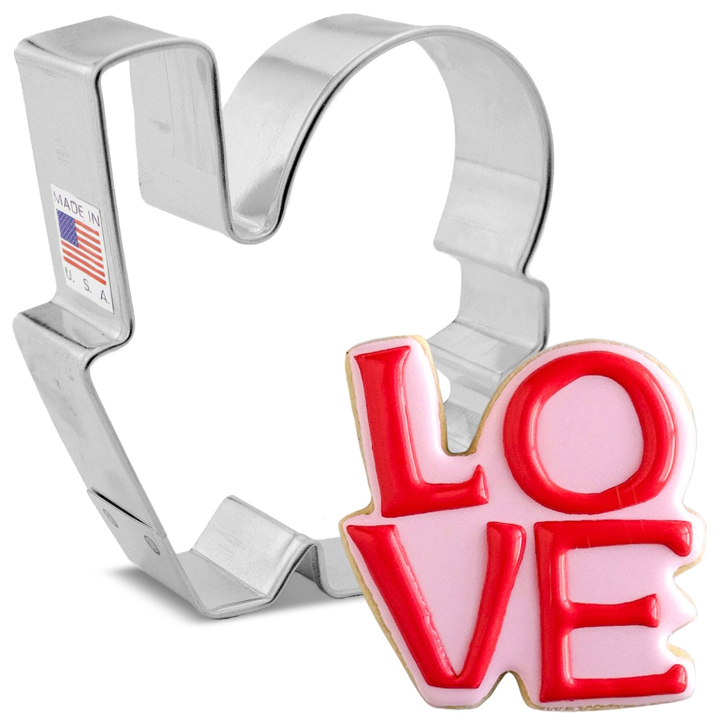 LOVE Word Cookie Cutter, 3.25"