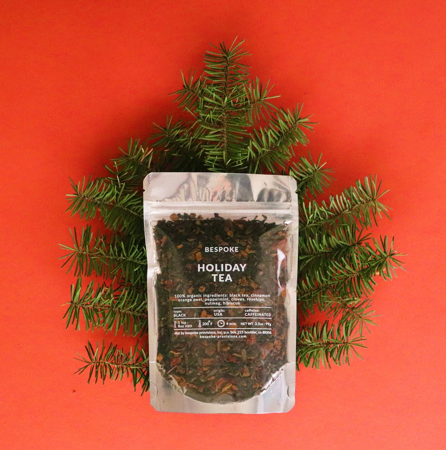 Holiday Tea - Organic Premium Loose Leaf  Fall & Christmas