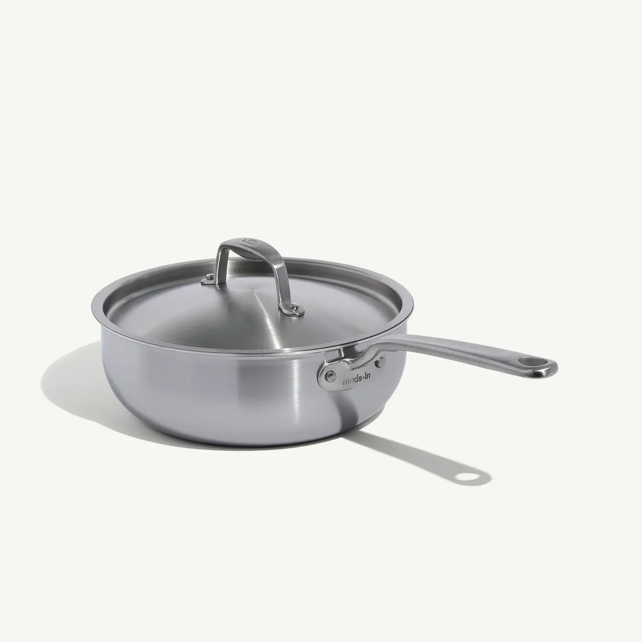 Saucier 3 qt Stainless Steel w/Lid by Made In