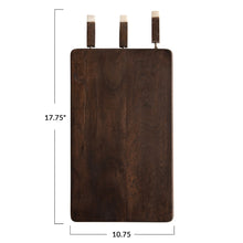 Load image into Gallery viewer, Acacia Wood Cheese/Cutting Board, Cheese Knives
