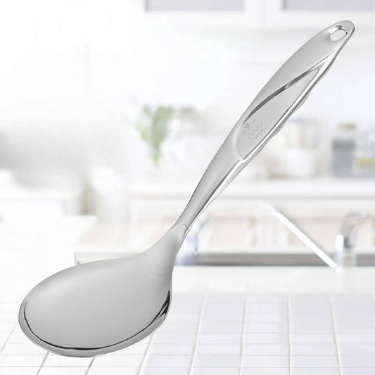 Stainless Steel Serving Spoon - Large 11.5" Cooking Spoon