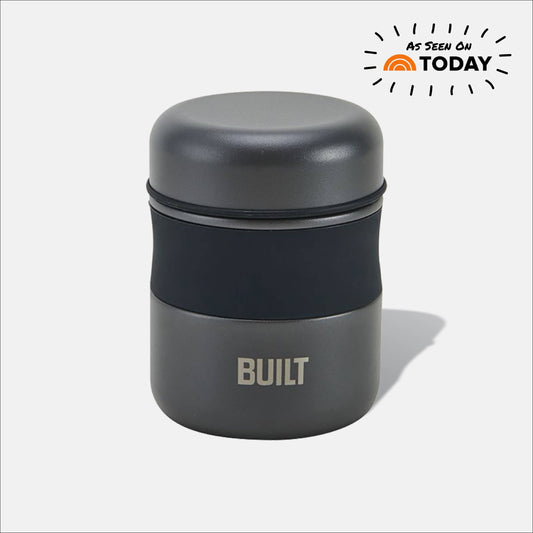 10 oz Double Wall Vacuum Insulated Food Jar - Black