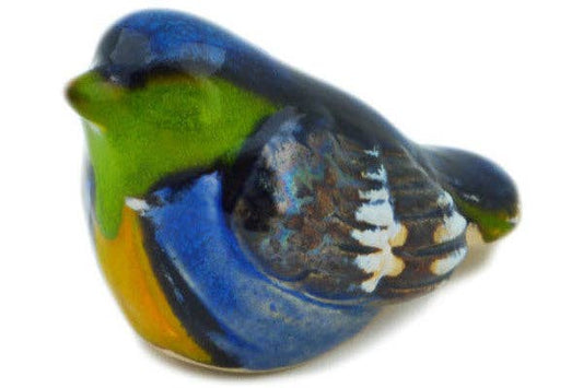 Bird Figurine 3" Deep Blue Theme