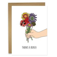 Load image into Gallery viewer, Thanks a Bunch Greeting Card
