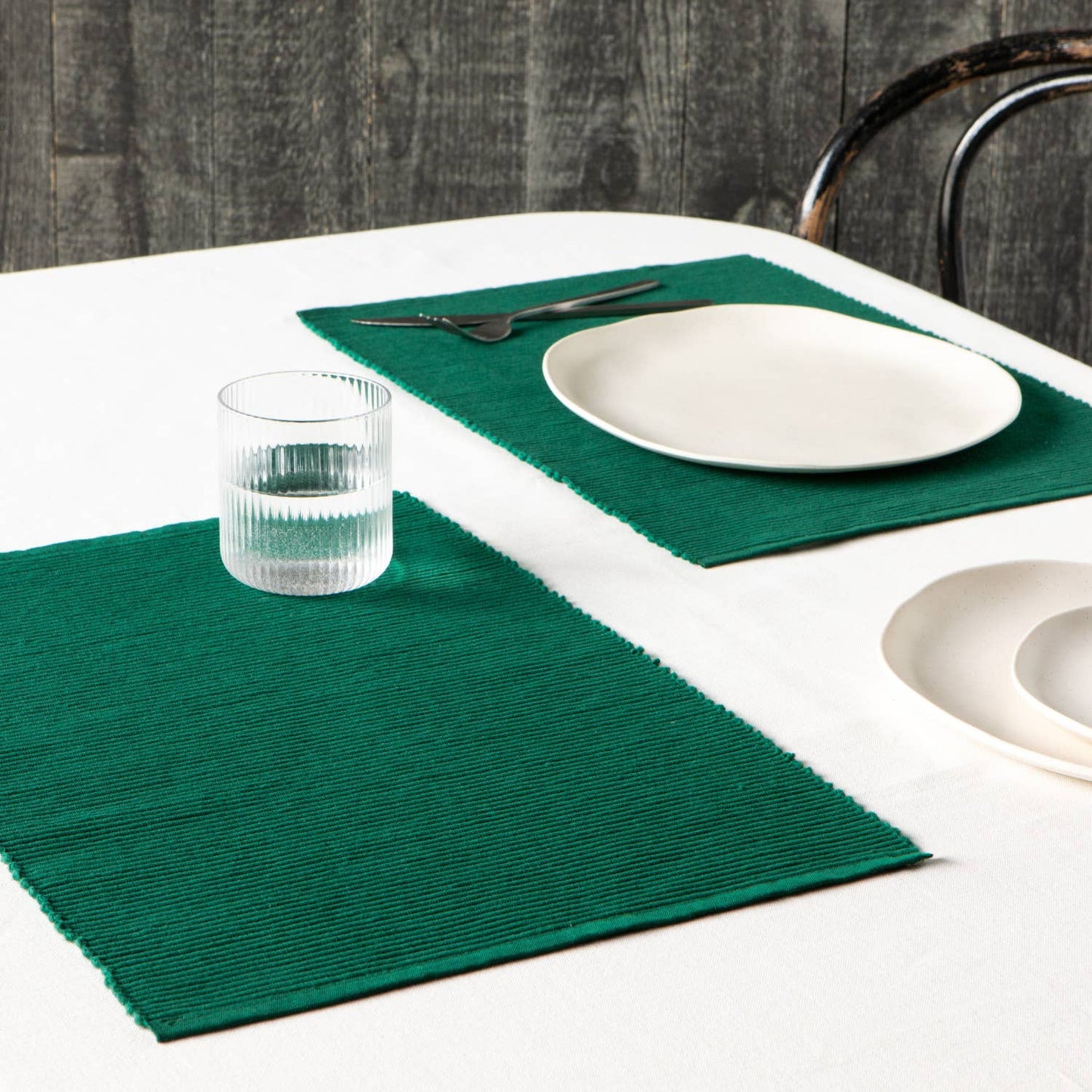 Spectrum Cotton Placemat Spruce Green