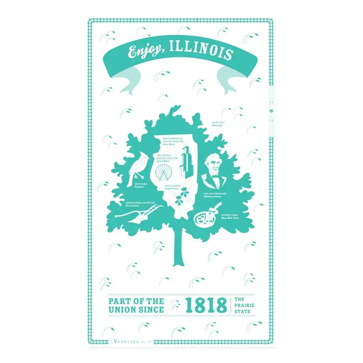 Illinois Kitchen Towel