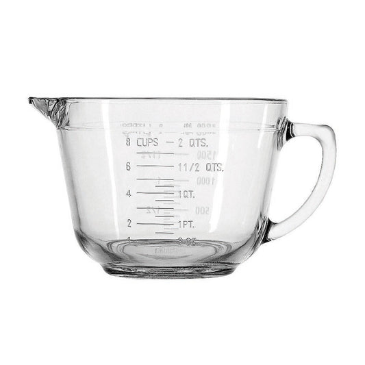 Glass Batter Bowl 2-Quart