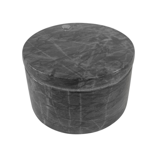 Black Marble Salt Cellar