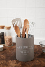 Load image into Gallery viewer, Cement Kitchen Utensil Holder
