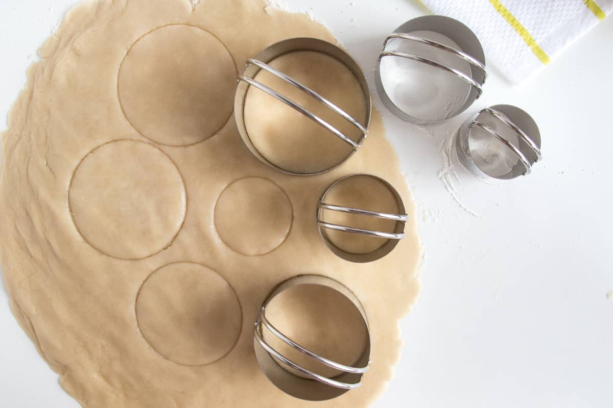 Stainless Steel Round Cookie Cutter Set of 5