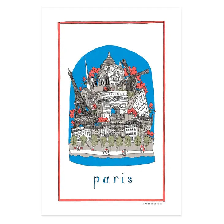 Paris Kitchen Towel