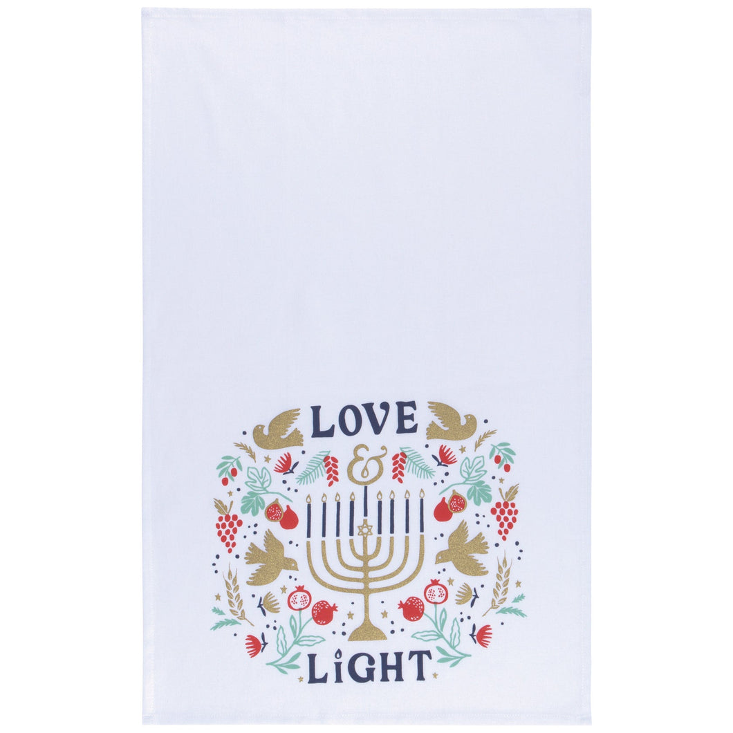 Love and Light Tea Towel