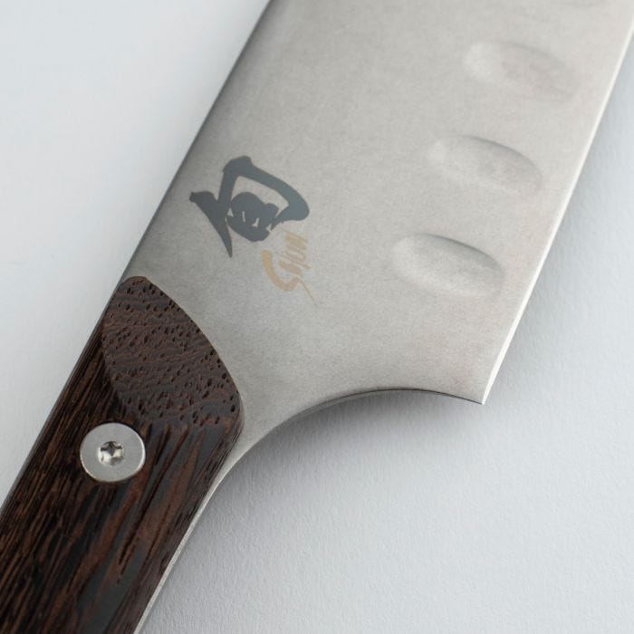 Kanso Hollow Ground Santoku 7"