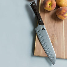 Load image into Gallery viewer, Kanso Hollow Ground Santoku 7&quot;
