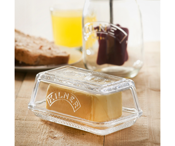 Kilner Glass Butter Dish & Lid