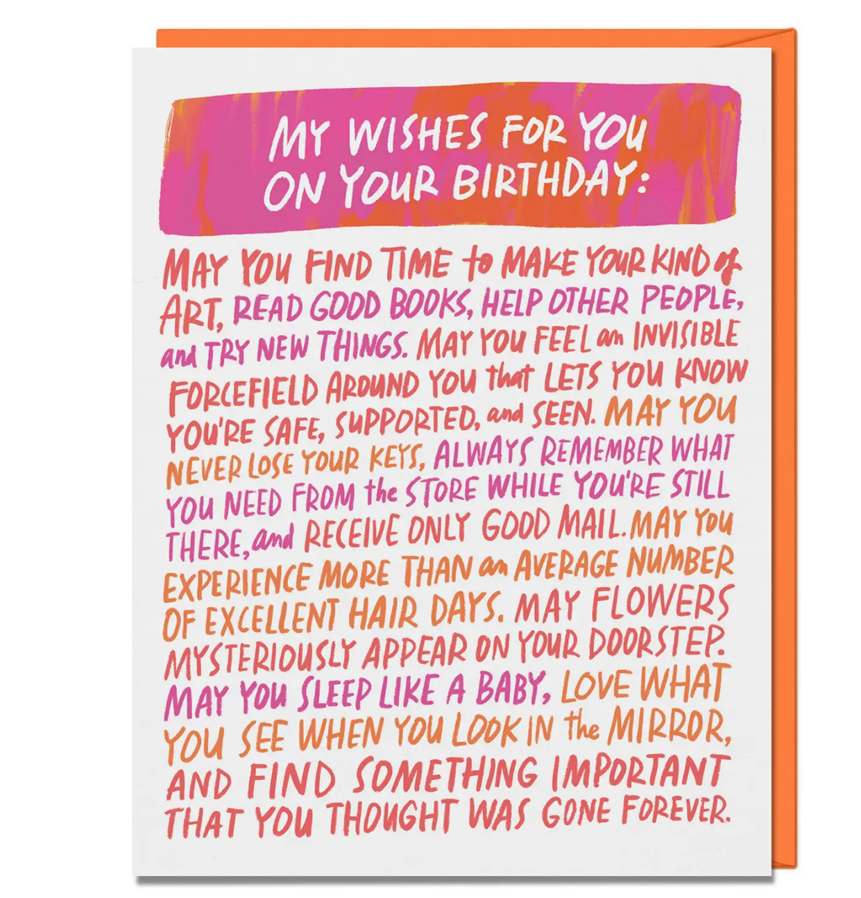 Wishes for You Birthday Card