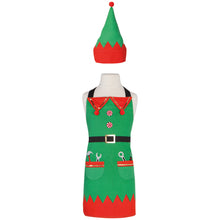 Load image into Gallery viewer, Christmas Daydream Kids Apron and Hat set
