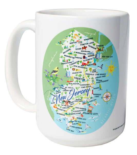 New Jersey 15-oz. Ceramic Mug