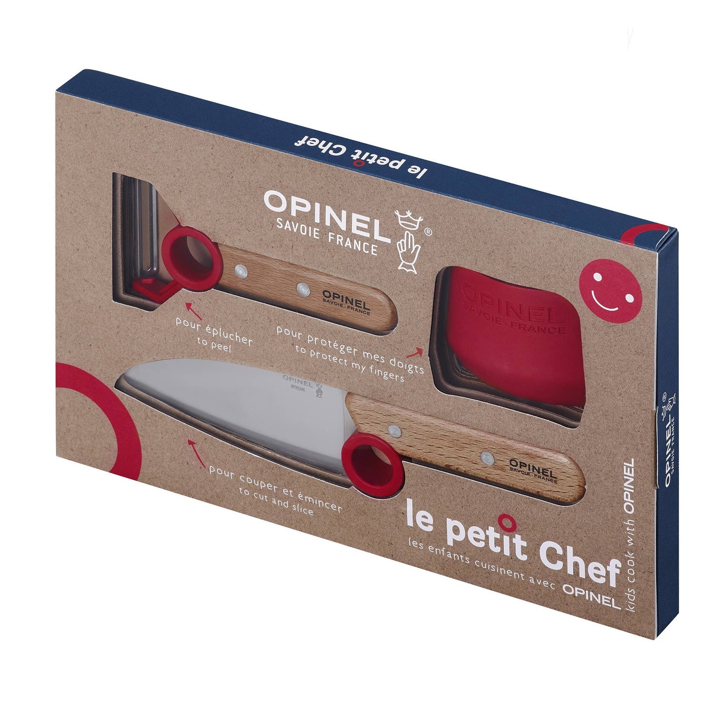 Le Petit Chef 3pc Knife Set (New Colors)