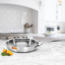 Load image into Gallery viewer, Cuisinart Custom-Clad Stainless Steel Skillets
