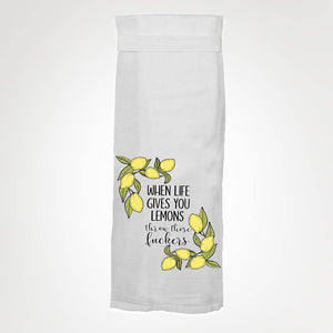 Twisted Wares "When Life Gives You Lemons" Kitchen Towel