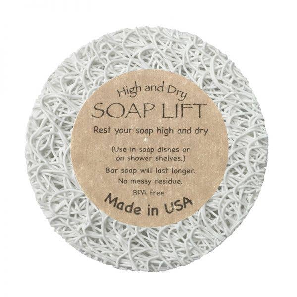 Round A Bout Soap Lift - White
