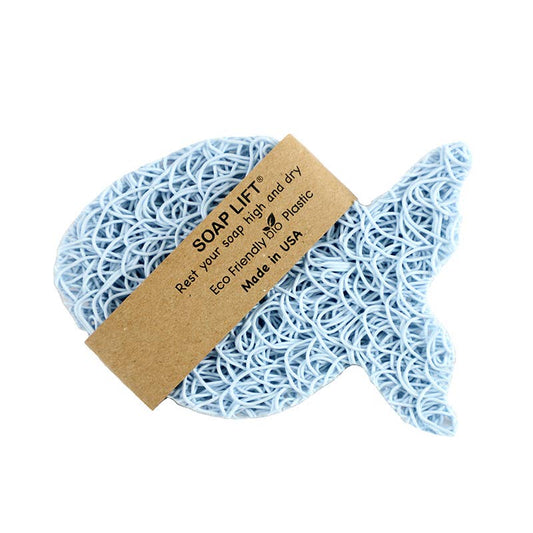 Fish Soap Lift Soap Saver - Seaside Blue