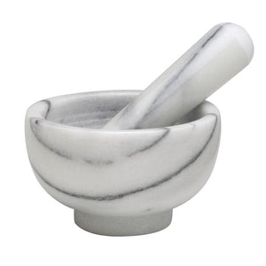 Mortar and Pestle, 4" Marble