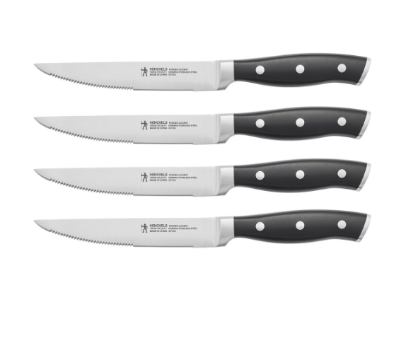 Henckels Forged Accent 4 pc Steak Knife Set