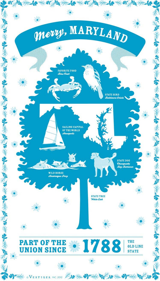 Maryland Tea Towel