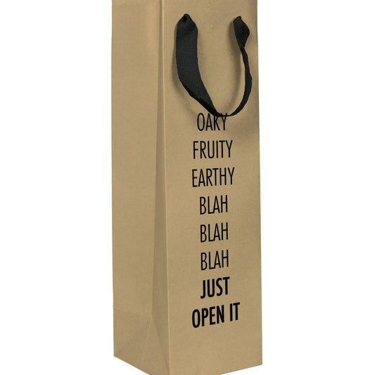 Blah Blah Vlah Wine Bag