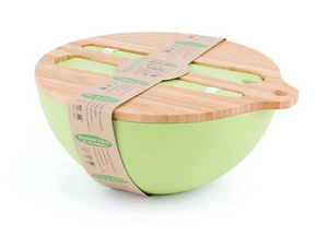 Bamboo Fibre Salad Bowl Set