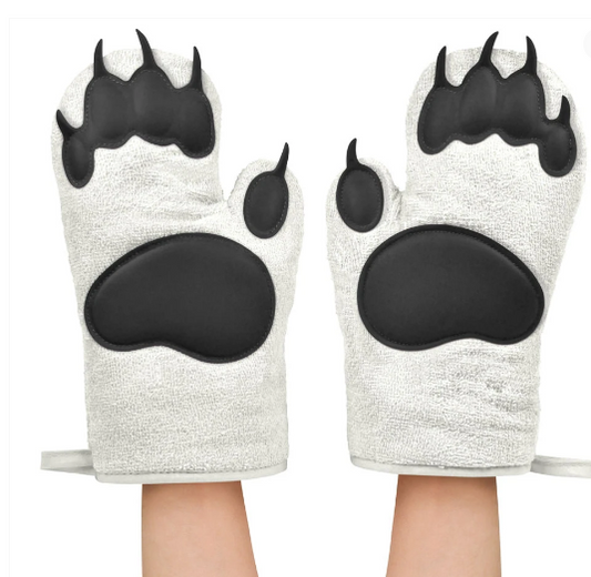 Bear Hands Oven Mitt