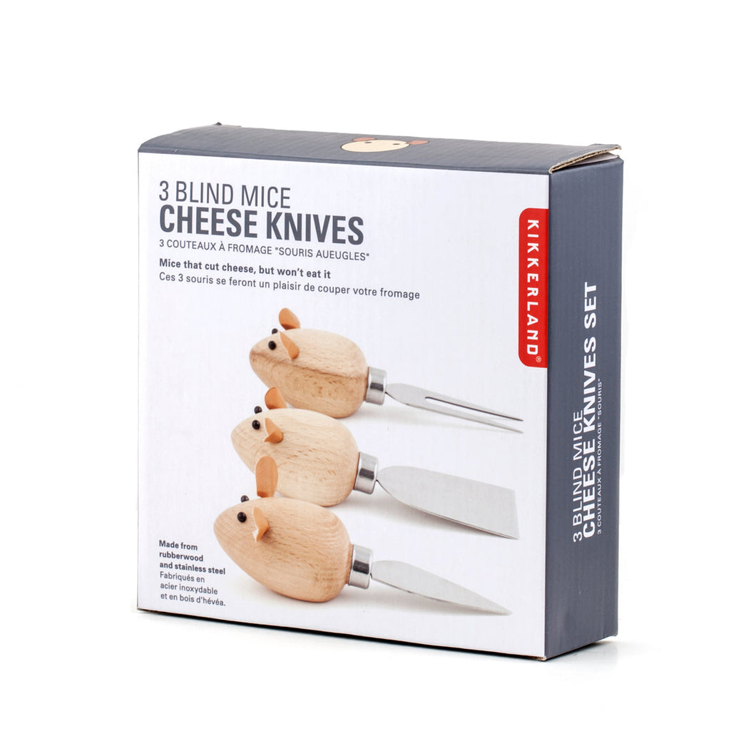 Cheese Knives Mice (Set of 3)