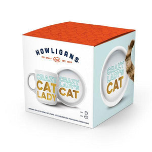 Howligans Crazy Cat Lady Mug & Bowl Set