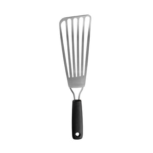 OXO Silicone Flexible Cooking Turner with Steel Handle - Each