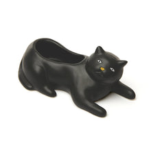 Load image into Gallery viewer, Cosmo the Black Cat Planter
