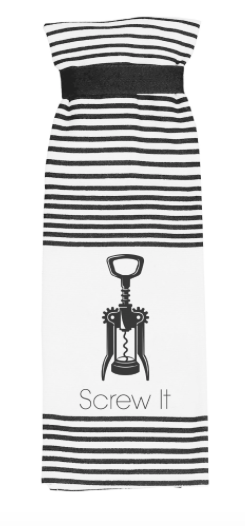 Twisted Wares "Screw It" Twisted Terry Towel