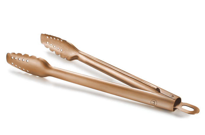 Lux Rose Gold Grilling Tongs