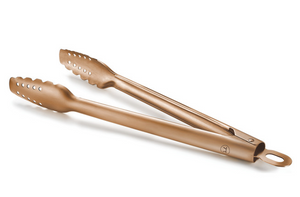 Lux Rose Gold Grilling Tongs