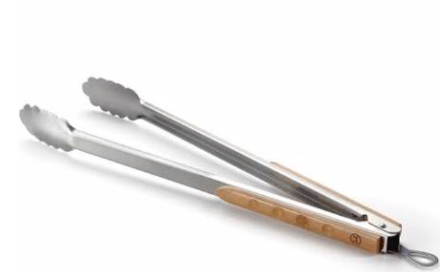 Qv25 Verde Bamboo BBQ Tongs